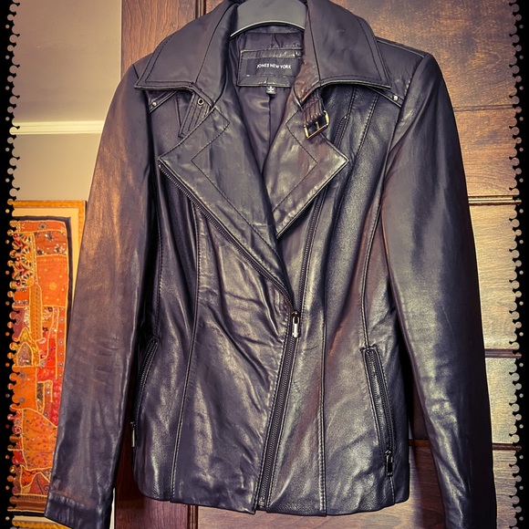 Black Leather Jacket - Picture 3 of 6